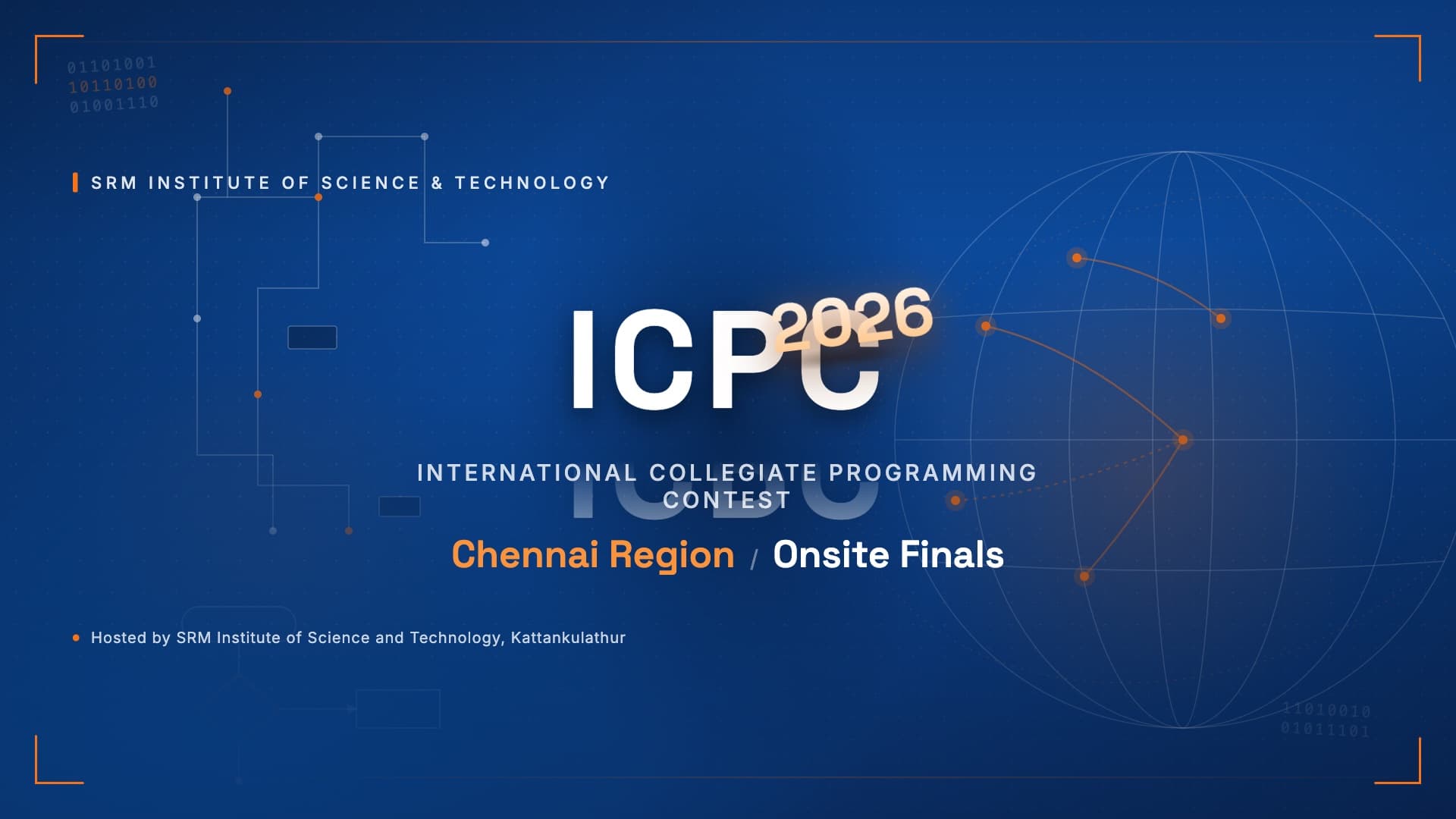 ICPC Chennai — SRM XICPC